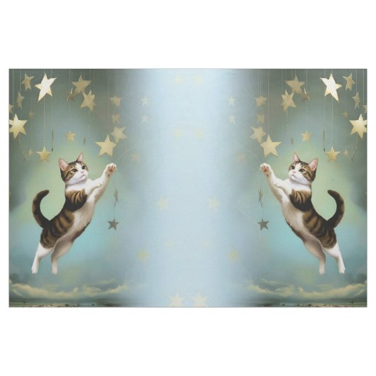 Artistic Fabric Designs Cat Stof (Yard (91,4 cm))