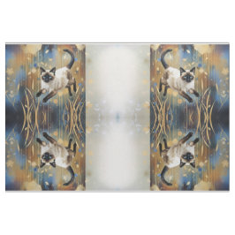 Artistic Fabric Designs Cat Stof