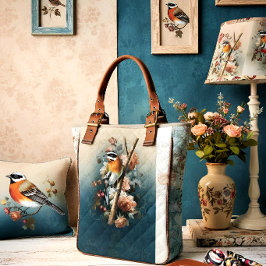Artistic Fabric Panel Birds Stof