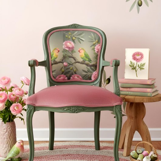 Artistic Fabric Panel Parrots Stof