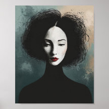 Artistic Faceless Woman Portrait