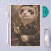 Artistic Ferret  Tissuepapier (Craft)