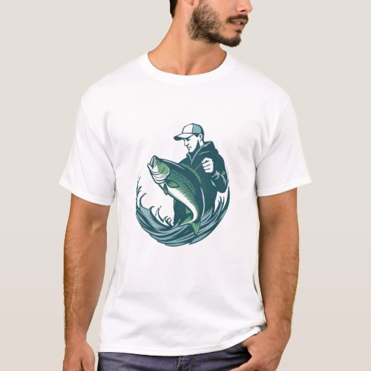 Artistic Fish Whisperer T-Shirt (Voorkant)