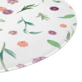 Artistic Floral Chopping Board – cadeau voor Natuu Snijplank (Hoek)