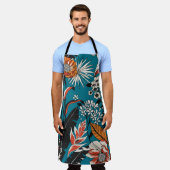 Artistic Floral Deco:  naadloos patroon Schort (Gedragen)