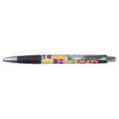 Artistic Floral Pattern Chic Bohemian Style Pen (Achterkant)