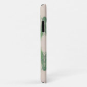 Artistic Fluid Abstract in Aqua & Green Case-Mate iPhone Case (Achterkant/rechts)