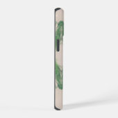 Artistic Fluid Abstract in Aqua & Green iPhone 15 Case (Rechterkant)