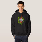 Artistic Gatherings Of Lovable Wine Humorous Quote Hoodie (Voorkant volledig)