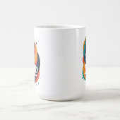 Artistic Geometric Coffee Mok (Midden)