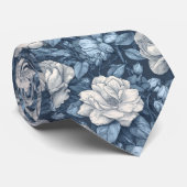 Artistic Gifts For Father Gardenias Floral Stropdas (Opgerold)