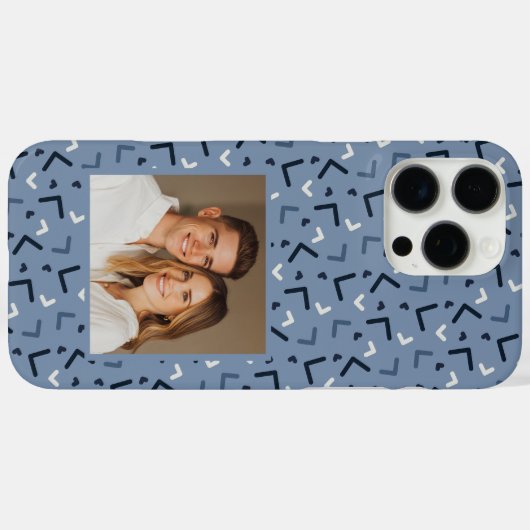 Artistic Graduation Gifts Memphis Print Case-Mate iPhone Case (Achterkant (horizontaal))