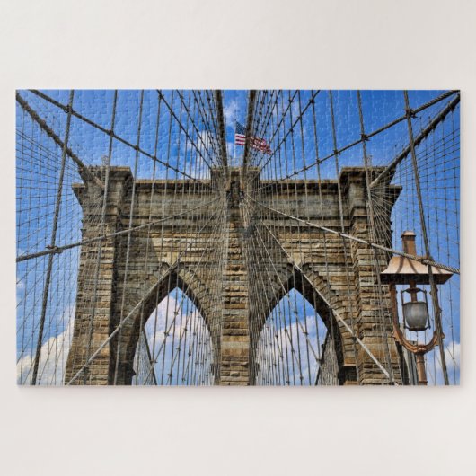 Artistic Graphic, Brooklyn Bridge, New York Legpuzzel (Horizontaal)
