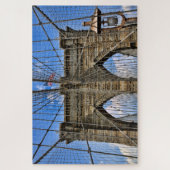 Artistic Graphic, Brooklyn Bridge, New York Legpuzzel (Verticaal)