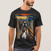 Artistic Great Dane Expressionist Artsy Great Dane T-shirt (Voorkant)