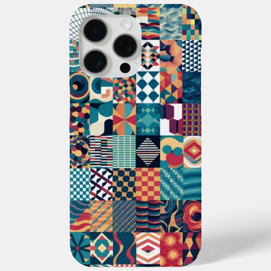 Artistic Grid Collage iPhone / iPad case (Achterkant)