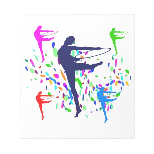 ARTISTIC GYMNASTIC NOTITIEBLOK (Voorkant)