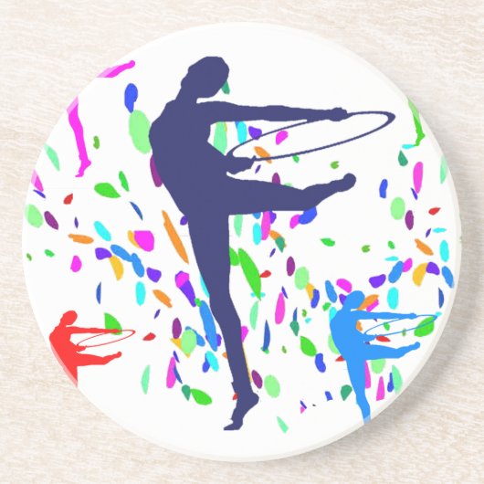 ARTISTIC GYMNASTIC ZANDSTEEN ONDERZETTER (Voorkant)