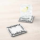 Artistic Habibi Drankjes Onderzetter (Rechterzijde)