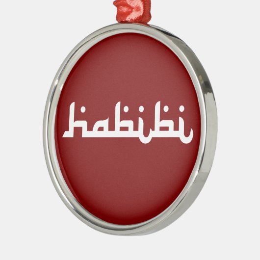 Artistic Habibi Metalen Ornament (Links)