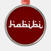 Artistic Habibi Metalen Ornament (Voorkant)