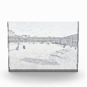 Artistic Halifax Piece Hall Heritage Landmark Fotoblokken (Voorkant)