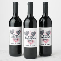 Artistic Heart Illustrations I Grey I Valentijns