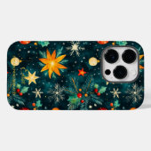 Artistic Holiday – Sterrennacht Floral Design Case-Mate iPhone Case (Achterkant (horizontaal))