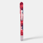 Artistic Housewarming Gift Peony Name Case-Mate iPhone Case (Achterkant / Links)