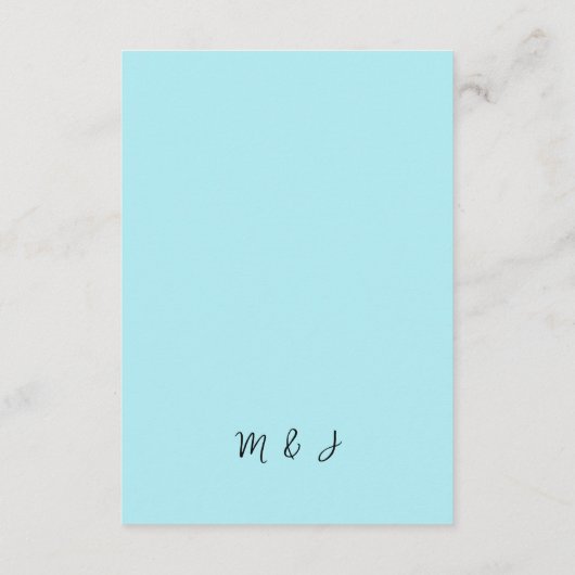 Artistic Iris Blue Waterverf Art Enclosure Kaart (Achterkant)