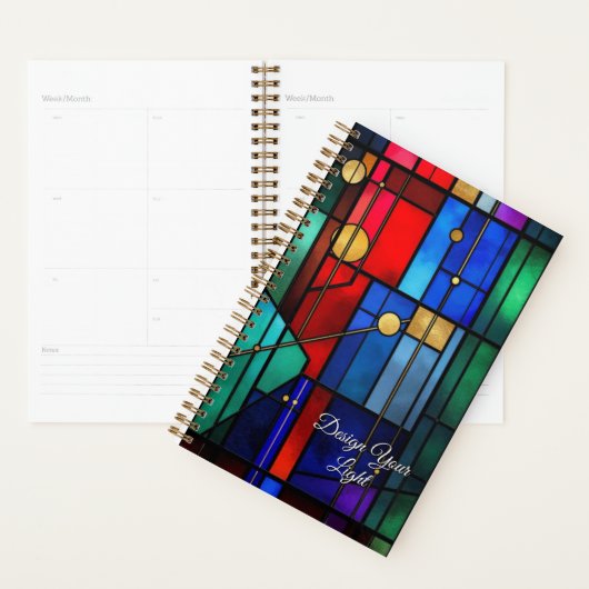  Artistic & Jewel-Tone Focus Planner (Display)
