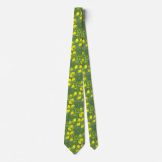 Artistic Lemon Tree Tie for Men Stropdas
