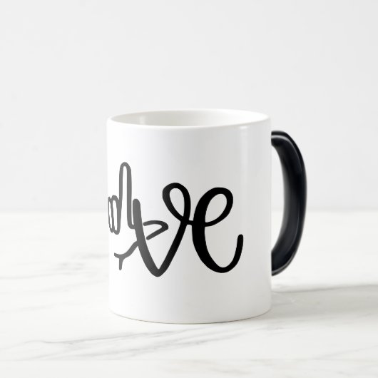 Artistic LOVE Magische Mok (Voorkant rechts)