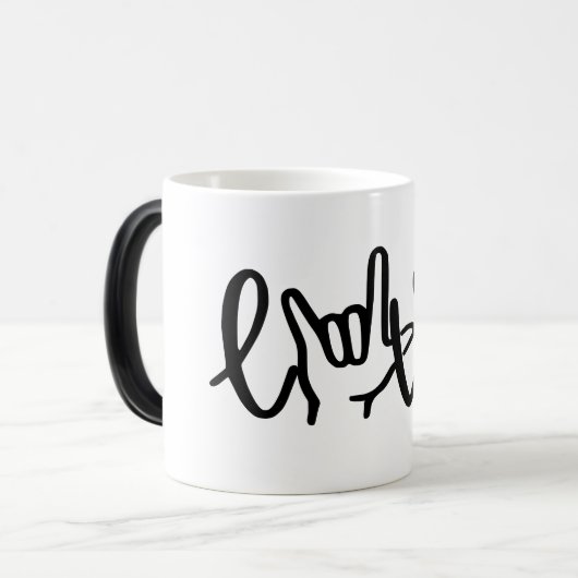 Artistic LOVE Magische Mok (Voorkant links)