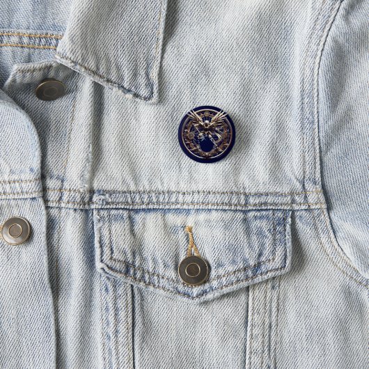 Artistic Mechanical Clothing Button (In situ)