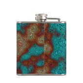 Artistic Minerals Kaartontwerp > Hip Flask Heupfles (Achterkant)