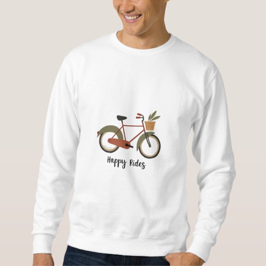 Artistic Minimal Bike T-shirt (Voorkant)