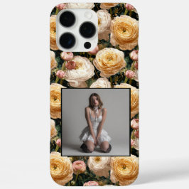 Artistic Mom Gifts Ranunculus Floral Custom  iPhone 16 Pro Max Hoesje
