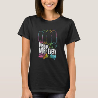 Artistic Motivational Achievements Illustration T-shirt