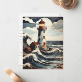 Artistic Note-Kaart Notitiekaartje (Voorkant / Achterkant in situ)