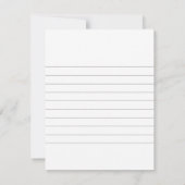 Artistic Note-Kaart Notitiekaartje (Achterkant)