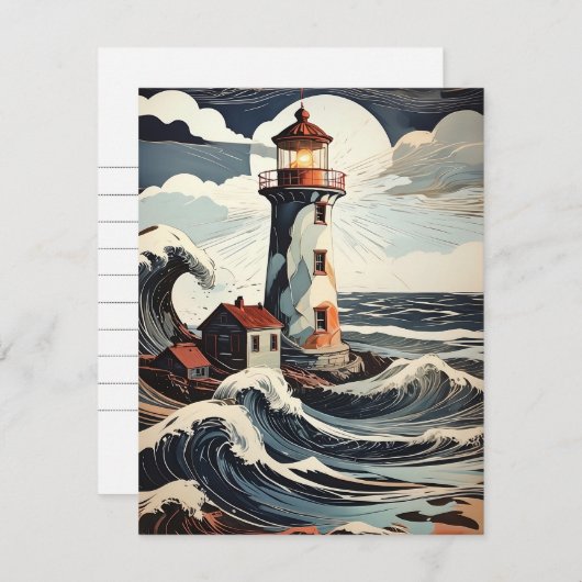 Artistic Note-Kaart Notitiekaartje (Voorkant / Achterkant)