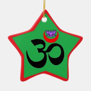 Artistic Om - Yoga Ornament