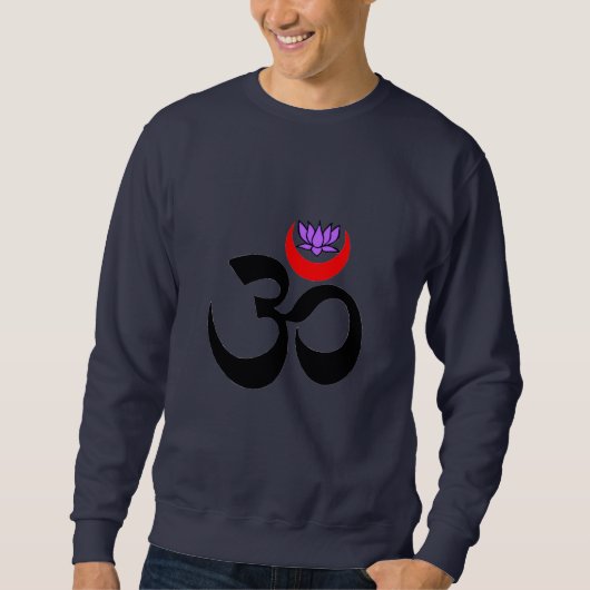 Artistic Om - Yoga Sweatshirt (Voorkant)