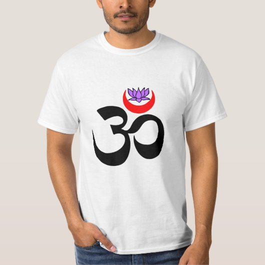 Artistic Om - Yoga T-Shirt (Voorkant)