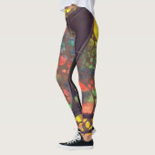 Artistic painting and collage legging pants (Links)