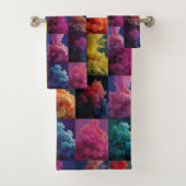 artistic pattern bad handdoek (Insitu)