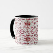 Artistic Pattern Coffee Mug – Stylish Kitchenware  Mok (Voorkant links)