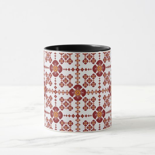 Artistic Pattern Coffee Mug – Stylish Kitchenware  Mok (Midden)