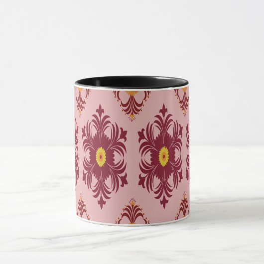 Artistic Pattern Coffee Mug – Stylish Kitchenware Mok (Midden)